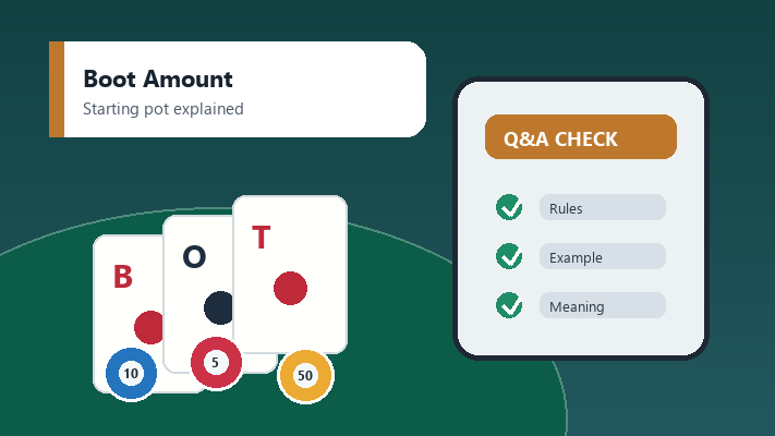 Teen Patti boot amount का मतलब क्या है?